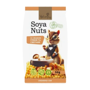 Soya Nuts зі смаком грибів та сметани